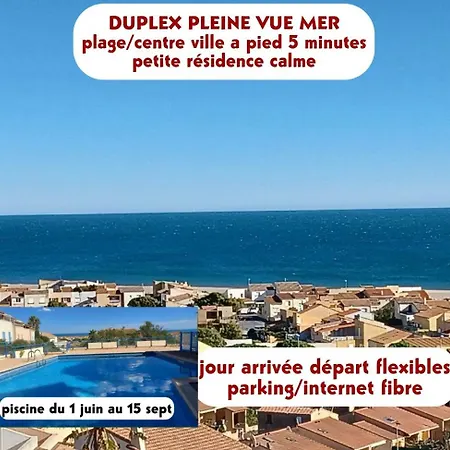 아파트 Duplex Pleine Vue Piscine A Pied 5 Minutes Internet Parking 플뢰리